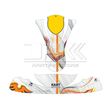 KIT ADHESIVOS KART REPUBLIC MINI 2024 (SPOILER Y PORTANUMERO)